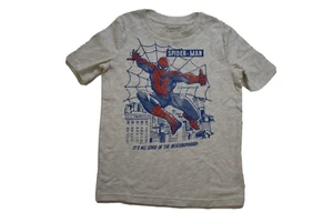 Jumping Beans Boys Spiderman It's All Good In The Neighborhood Shirt New 5, 6 - Picture 1 of 5