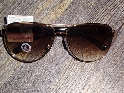 NWT women's sunglasses ~ Juicy Courture ~ Aviator  gold  frame - Image 1 of 4