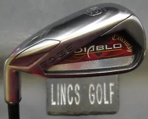 Left Handed Callaway DIablo Edge 6 Iron Senior Graphite Shaft Callaway Grip - Picture 1 of 5