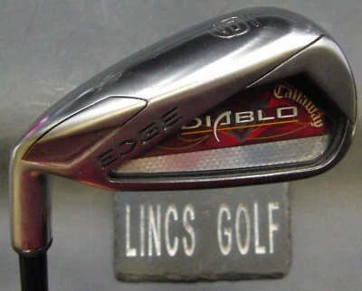Left Handed Callaway DIablo Edge 6 Iron Senior Graphite Shaft Callaway Grip - Image 1 of 4
