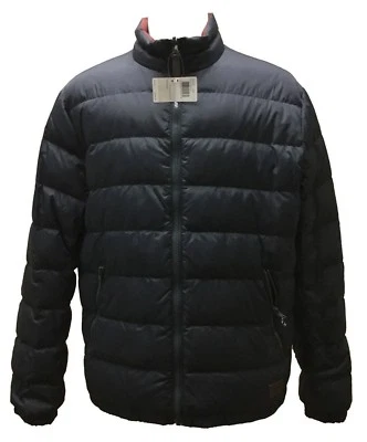 Coach 83743 Men's Packable Pocket Reversible Down Jacket Insulated Coat Navy Red - Image 1 of 4