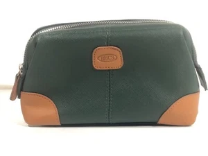 BRIC'S Qatar Airways Business Class Amenity Kit Travel Bag Toiletry Green Pouch - Picture 1 of 12