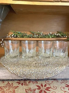 Set of 4 Bormiloi Rocco Selecta Old Fashioned Whisky Glasses 3 1/2" ~NICE~ - Picture 1 of 9