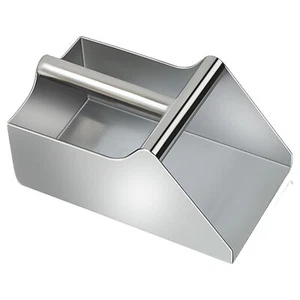 Stainless Steel Food Scoop Coffee Bean Sugar Candy Flour Sweet Rice Scoop - Picture 1 of 9