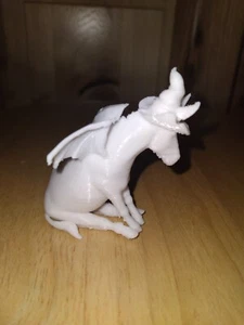 Breyer Stablemate Esel Requisite Halloween Hutflügel Vorbereitung Arbeit - Bild 1 von 5