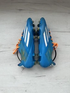 Scarpe da calcio Adidas F50 Adizero FG blu US8 1/2 UK8 EUR42 - Foto 1 di 14