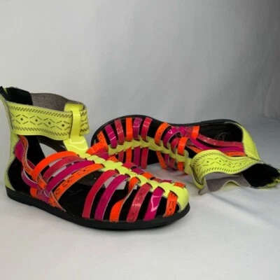 Sandalia Jeffrey Campbell 29-Palms neón Foto 1 de 4