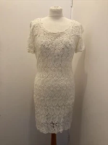 Vintage Spitzenkleid Größe 10 perfektes Sommer Brautkleid!!! - Bild 1 von 7