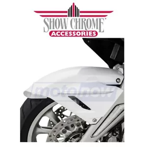 Show Chrome Front Fender Side Accents for 2018-2020 Honda GL1800 Gold Wing rg - Picture 1 of 5