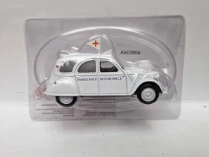 Norev Citroen 2CV Ambulance Municipale MIB OVP 1:43 die cast issued by Hachette - Picture 1 of 7