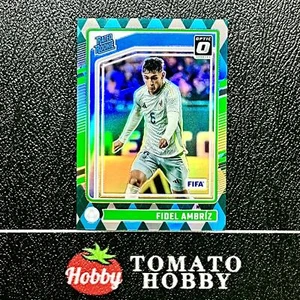 PANINI DONRUSS FIFA 2024-25 FIDEL AMBRIZ RC Argyle REFRACTOR RATED ROOKIE OPTIC - Picture 1 of 2