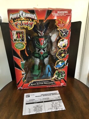 Power Rangers Beast Master Megazord Jungle Fury  Robot  W/Box Complete - Image 1 of 4