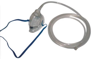 Mascarilla De Oxígeno Para Boca Y Nariz Con 2,10 M De Manguera - Imagen 1 de 1