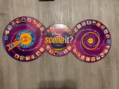 Scene It Disney 1st Edition DVD 2004 Board Game Replacement Board Only - Image 1 of 4