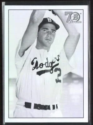 Bowman 2017: 1948 Bowman Chrome #48B-SK Sandy Koufax Bazooka Back Foto 1 de 2
