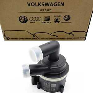 Genuine VW Auxiliary Water Pump 1.6 2.0 For Caddy Golf Passat Audi A1 Seat Skoda - Picture 1 of 6