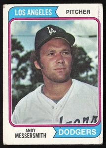 1974 Topps Andy Messersmith #267 Los Angeles Dodgers - Picture 1 of 2