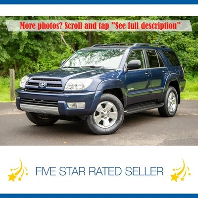 2003 Toyota 4Runner SR5 4WD 1 владелец 115k буксировка пакет CARFAX мы отправляем! - Изображение 1 из 4