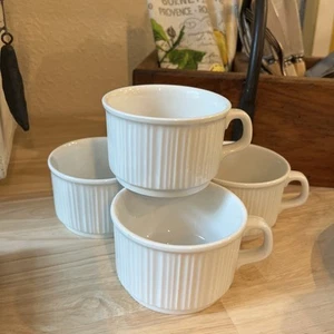 Vintage Rosenthal Studio-linie Variation White Cups Tapio Wirkkala Germany-4 - Picture 1 of 7
