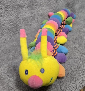 Melissa & Dog Longfellow Caterpillar Stuffed Animal Rainbow Colors 24" - Picture 1 of 11