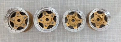 TAMIYA - Vintage - Sand Scorcher/Rough Rider -  Alufelgen - Bild 1 von 4