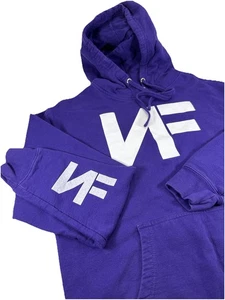NF Hoodie Medium Lila Musik Rapper Hip Hop Nathan Feuerstein Herren - Bild 1 von 15