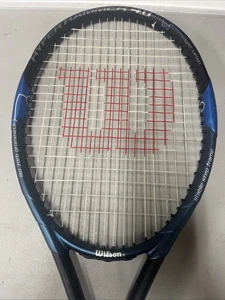 Wilson Hyper Hammer 4.0 OS 110 Tennis Racket Sensation Strings New Grip 4 3/8 EC - Picture 1 of 13