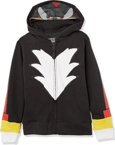 SEGA Big Sonic The Hedgehog Shadow Costume Zip Up Fleece Hoodie-Boys 4-20 - Picture 1 of 10