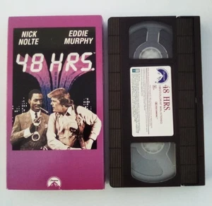 48 Hrs (Gently Used VHS 1982/1992) Eddie Murphy Nick Nolte Cops & Robbers Comedy - Picture 1 of 5