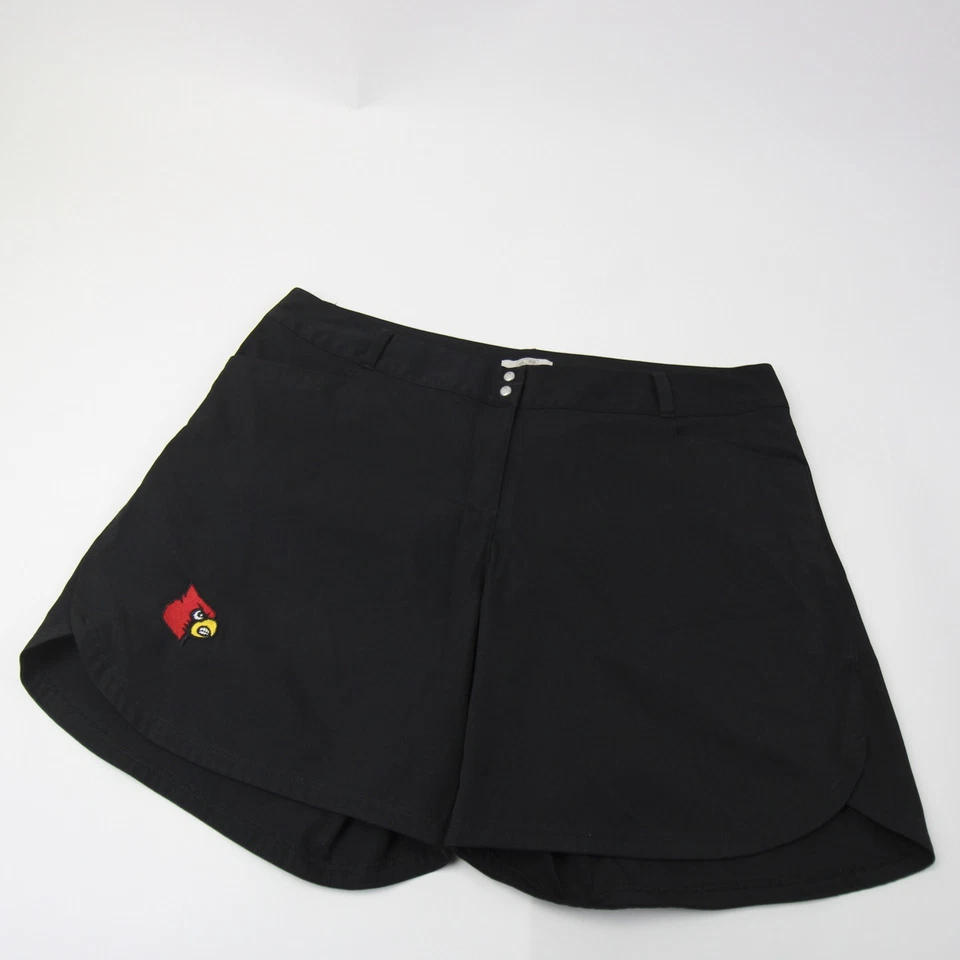 Louisville Cardinals adidas Dress Short Women's Black Used - Image 1 of 1