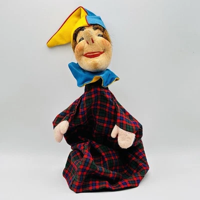 Handpuppe DDR Curt Meissner Dresdner Künstlerpuppe Kasper Clown Kasperle TOP - Bild 1 von 4