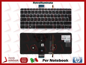 Tastiera Italiana Retroilluminata Waterproof HP EliteBook Folio 1030 G1 (Frame S - Photo 1/1