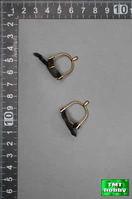 Escala 1:6 DID NS80186 Ejército de EE. UU. 7ª Caballería Nathan - Espuelas de metal Foto 1 de 2