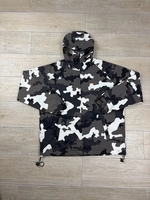 Carhartt Windbreaker Jacket Mens Size XL Brown White Camo Outdoor Logo Workwear - Image 1 of 4