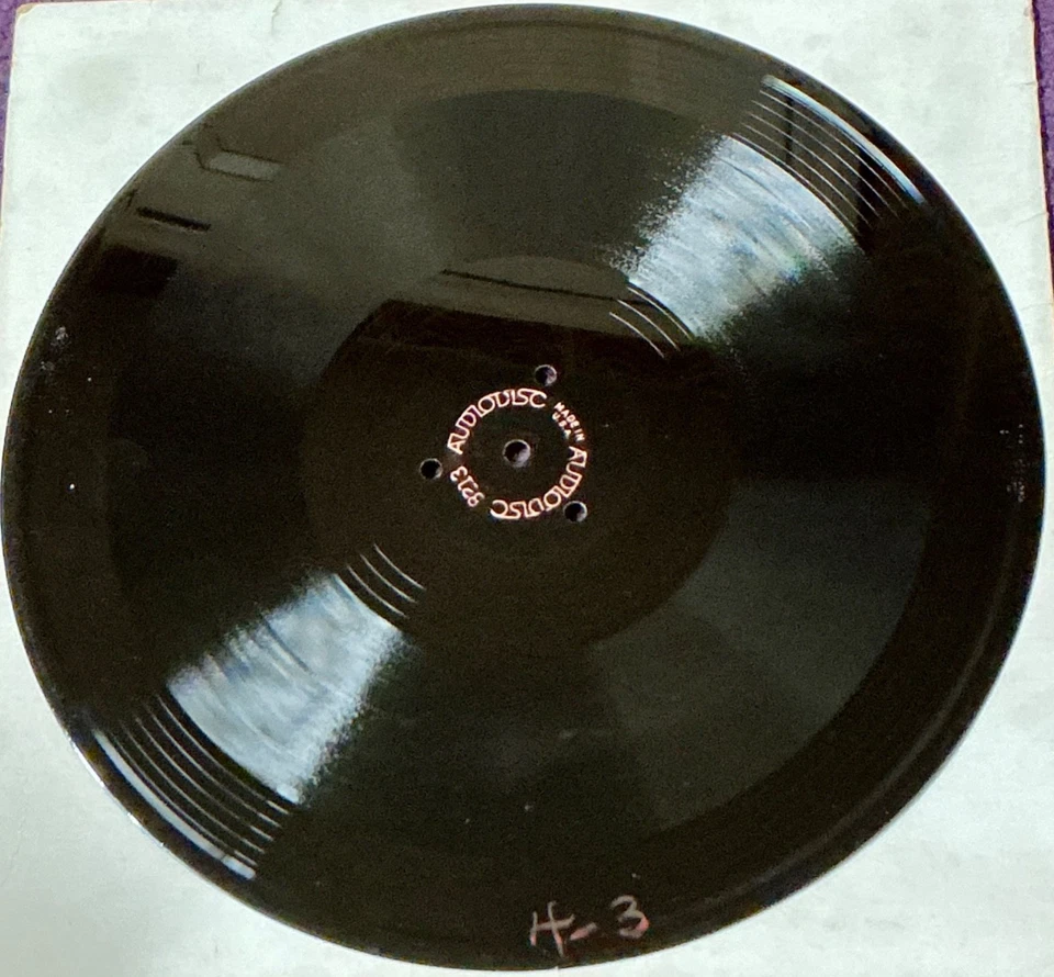 Unknown UNISSUED 1948 R&B 12” Metal ACETATE 78 Heaven Was Right Next Door HEAR - Image 1 of 1