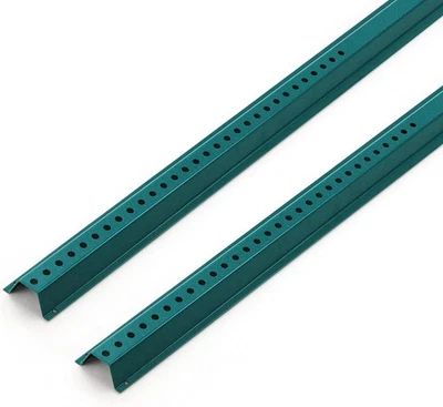 Poste de señalización de canal en U de acero cerca de 6/7,8 pies para jardín granja intersección de tráfico Foto 1 de 4