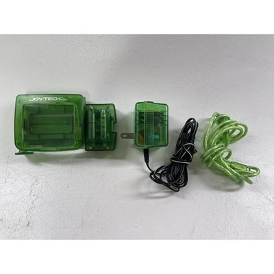 Nintendo Game Boy Color Clear Green Zoom & Ac Adapter Electronics Game - Image 1 of 4