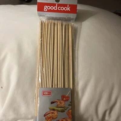 Goodcook 9.75 In. Bamboo Skewer (100-Count) 24451 Goodcook 24451 076753244510 - Image 1 of 4