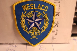 police patch WESLACO POLICE TEXAS - Bild 1 von 1