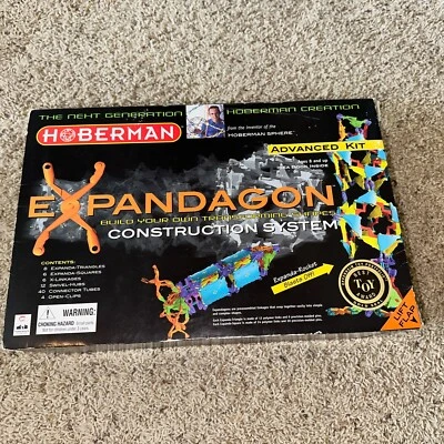 Hoberman Advanced Kit Expandagon Construction System STEM Toy - Image 1 of 4