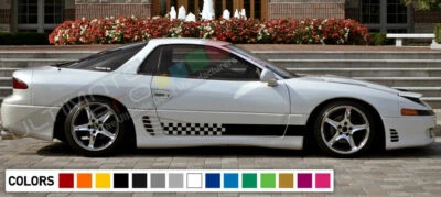 Graphics Stripe body kit set For Mitsubishi 3000GT VR-4 Dodge Stealth RT CARBON  - Image 1 of 4