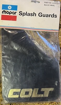 NEW OLD STOCK : MOPAR Splash Guards Pair Dodge Colt Part 4293017 Foto 1 de 4