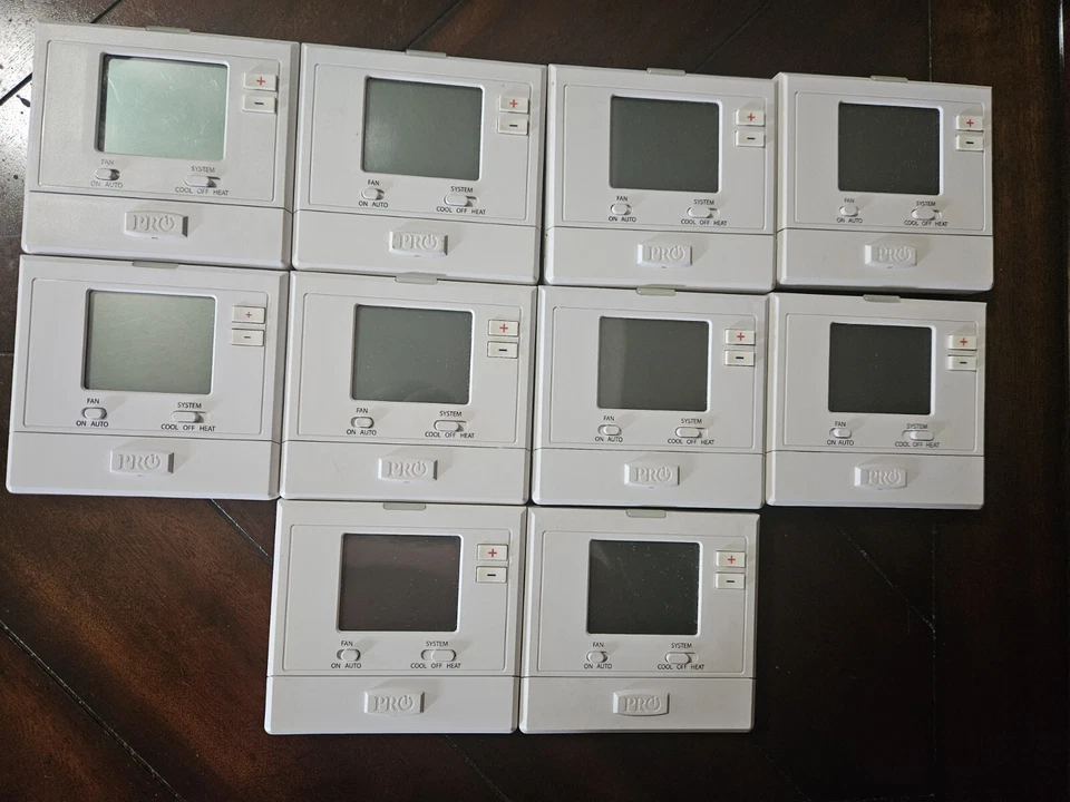   Pro1 T701 Termostato Blanco 24 Voltios Electrónico No Programable H/AC Lote De 10 Foto 1 de 4