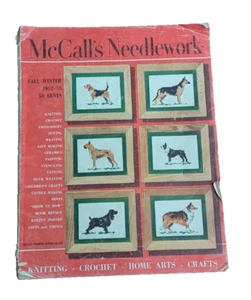 Antique McCall's Needlework magazine Fall-winter 1952-53 - Imagen 1 de 5