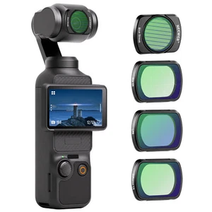 NEEWER 4Pack 8x Star/Anamorphic Magnetic Effect Filter Set for DJI OSMO Pocket 3 - Picture 1 of 8