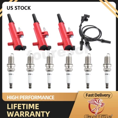 火花塞和点火线圈点火线适用于 2009 道奇 Durango V6 3.7L UF640 — 第 1/4 张图片