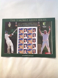 2006-07 Aust v England -The 3 Mobile Ashes SeriesSheetlet MNH - Picture 1 of 2