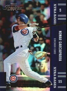 2005 Playoff Prestige Xtra Bases Purple Baseball Card #5 Nomar Garciaparra /100