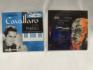 Carmen Cavallaro - The Lamp is Low & At the Piano; 33 1/3; 10 inch. VG Condition - Picture 1 of 6