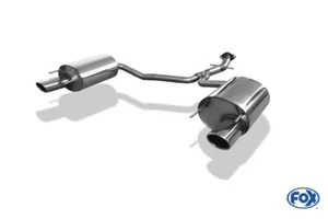 Silenciador de escape deportivo Fox Duplex para Lexus IS 220 diésel 2,2 l - Imagen 1 de 1